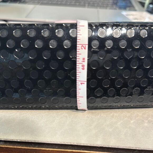 Kate Spade Black Polka Dot Cosmetic Makeup Clutch - Picture 8 of 8